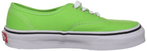 Image of Vans Boy's Fashion Sports Canvas Trainer, Jasmine Green True White, 5.5 us