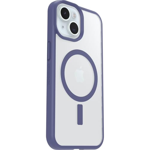 OtterBox Sleek MagSafe Hülle für iPhone 17e/16e/15/14/13, Transparent/Lila – Ansicht 4