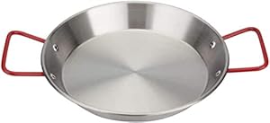 Goenn 215799 Edelstahl Paellapfanne 32cm