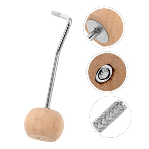 Maza de pedal para bombo de madera curvada miniatura 7