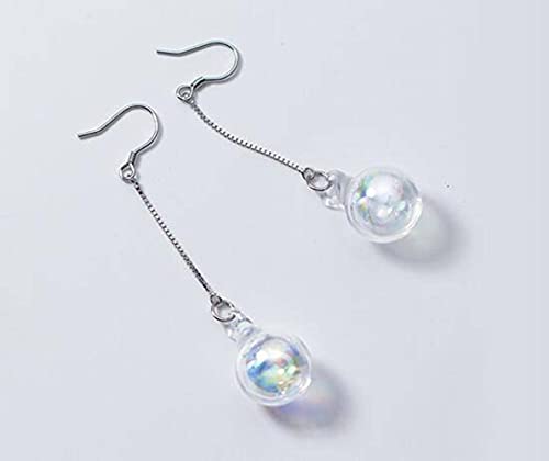 Boucles d'oreilles Illusion S925 le cadeau d'anniversaire poétique idéal - 5