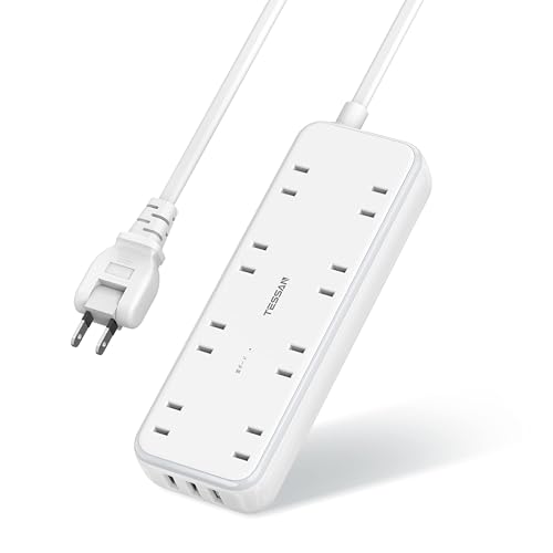 Amazon.co.jp: 延長コード 2m 電源タップ usb テーブルタップ たこあし