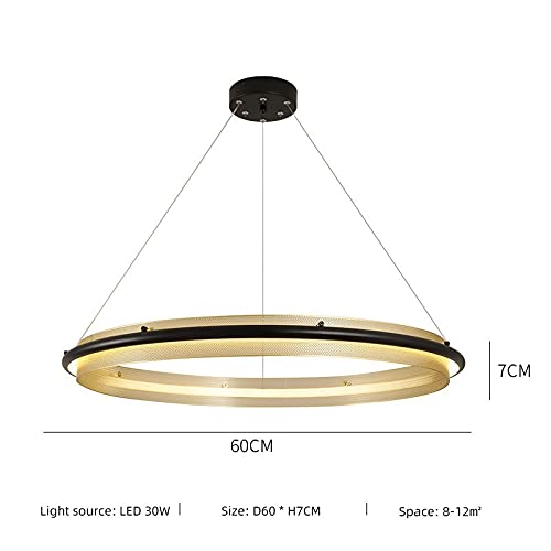 Lampadari, Diniroom Liviroom Camera da Letto Luci A Luce Naturale Hotel Showroom Art LED Hangilight Rotondi/60Cm
