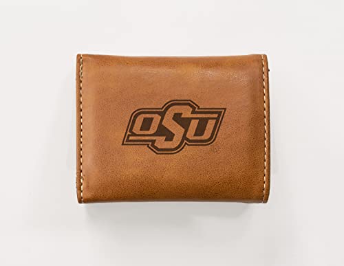 Image of Rico Industries NCAA Laser Engraved Trifold Laser Engraved Tri-Fold Wallet - Men's Accessory