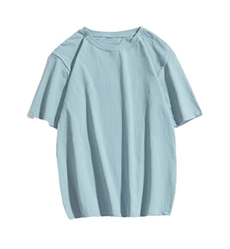 T-shirt homme col rond en coton léger pour supporter la canicule