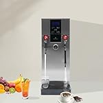 AFLEPCBRQ Steam Machine for Drinks, Commercial Coffee Machine Steam Water Boiling Steam Machine with LCD Screen; Timer & Drip Tray for Heating Drinks - Image 4