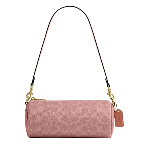 Coated Canvas Signature Barrel Bag