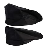 OATIPHO 2stücke Küchenmütze Schwarz Kochhut Restaurantmütze Arbeitsmütze Küchenkochmütze Kellnermütze Für Köche Kellner Berufsbedarf