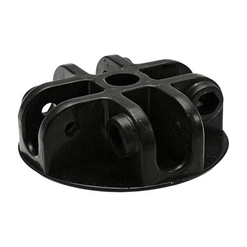 Conectores para toldo de 4 vías negros de 7 cm de diámetro 6
