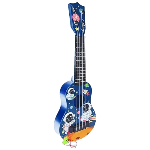 44 cm Gitara dla dzieci z 4 regulowanymi strunami, Mini Ukulele dla dzieci, Gitara Ukulele Zabawka, Muzyka Zabawki Edukacyjne Prezent Dla Chłopców Dziewcząt