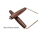 Copper Dowsing Rods Kit - Natural Walnut Wooden Handles Divining Rods with Solid Brass Karnak Pendulum - Ghost Rods,Water Rods,Spirit Rods,Witching Sticks for Gold,Paranormal,Yes No.by Spirit Hunter.