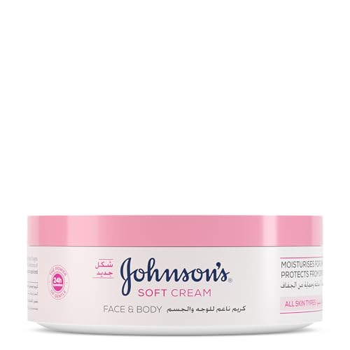 Johnson's 24 Hour Moisture Soft Cream, 200ml