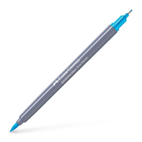 Faber-Castel 164645 - Goldfaber Aqua Dual Marker - Azul Manganeso (245)