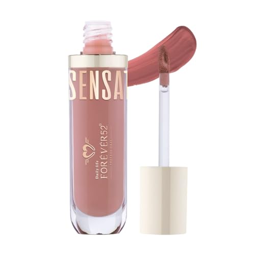 Forever52 Daily Life Sensational Lip (Creamy Caramel-10, 6Ml)| Long-Lasting & Smudge-Proof Matte Liquid Lipstick