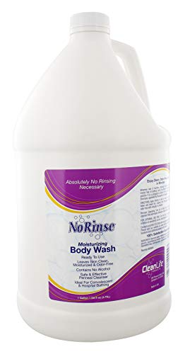 No-Rinse Body Wash, 1 Gallon - Leaves Skin Clean, Moisturized and Odor-Free