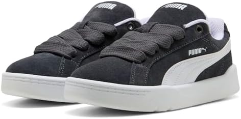PUMA Park Lifestyle Easy SD JR Sneaker, Dusky Gray White, 38.5 EU, Dusky Gray PUMA White, 38.5 EU