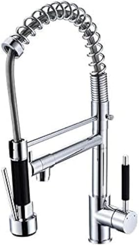 Robinet de cuisine haut de gamme mitigeur chromé pour évier moderne - 2