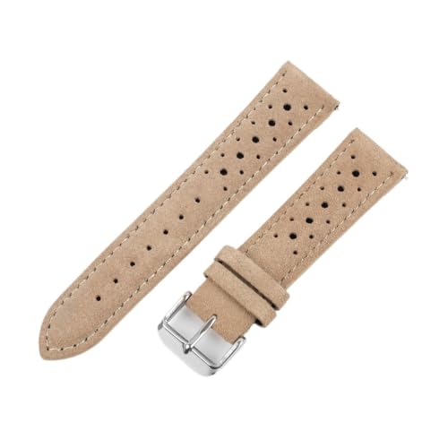Correa de reloj vintage perforada para lucir un estilo retro elegante a diario