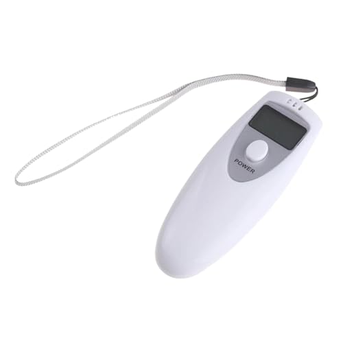 Probador de alcohol alcoholímetro digital - Detector de alcohol en aliento de alta precisión con pantalla LCD | Probador de alcohol en el aliento portátil digital, alcoholímetro, dispositivo de prueba
