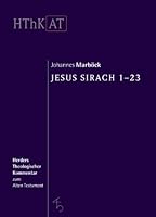 Jesus Sirach 1-23 (German Edition) 3451268329 Book Cover