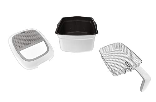 Tefal FR3100 Super Uno Friteuse, Grote capaciteit van 2,2 l olie / 1,5 kg frites en snacks voor max. 6 personen, Geurfilter, Kijkvenster - Afbeelding 4