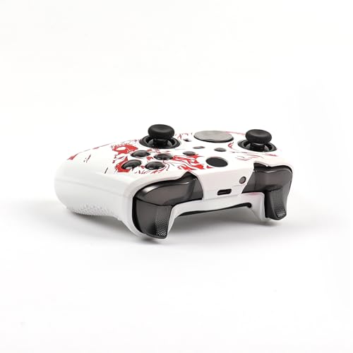 Image of Wolf Controller Skin Compatible with Xbox Elite Series 2 Core Wireless Controller, RALAN Protector Case, Customised Thumb Grips Cap