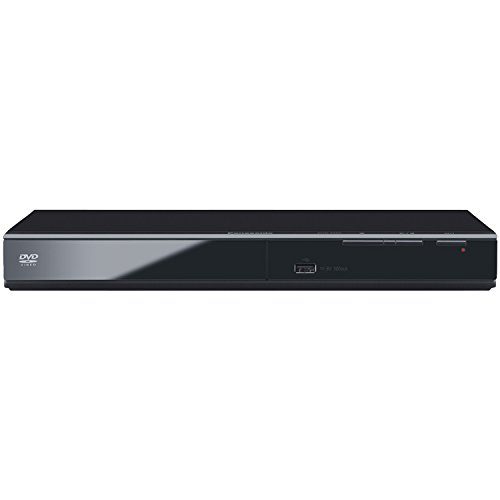 Panasonic Progressive Scan DVD Player DVD-S500 (Black) Detailed Video/Audio from Most DVD/CD Formats, View Content From USB