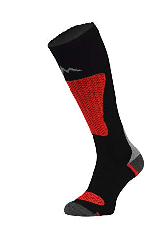 Chaussettes fonctionnelles Energytech - Pour le ski, 1 PACK Schwarz/Rot, 39-42 Cover