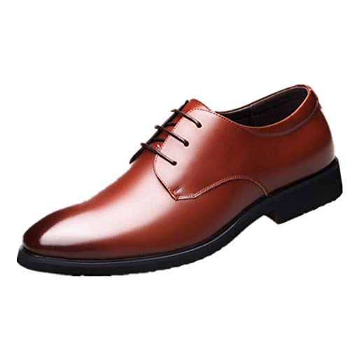 Chaussures Derby en cuir confortables contre les sols glissants