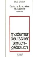 Moderner Deutscher Sprachgebrauch 3190010102 Book Cover