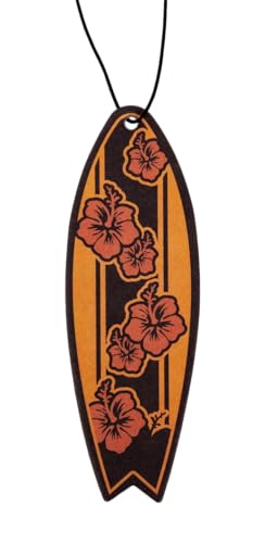 Image of Surf Love California Dreamin' 4-Pack Car Air Fresheners Scented With Premium Oils By Fresh Fresheners