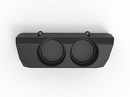 Layer3D Double Cup Holder Front Interior Compatible with BMW E30 (Cigarette Socket)