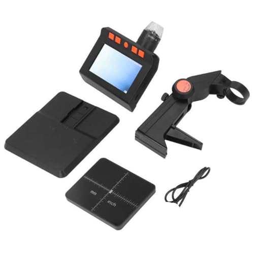 顕微鏡観察 4.3インチ画面 HDデジタル顕微鏡が調整可能 LED 50x1000X拡大電子カメラ