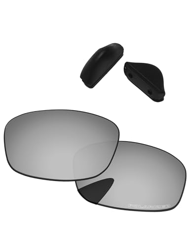 Image of Replacement Lenses & Nose Pads for Oakley Fives Squared(4+1) OO9238 54mm - Precise Fit, UV Block, Impact Resistant