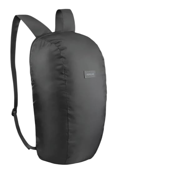 Mochila Viagem Compact Travel 10 Litros Forclaz Preto