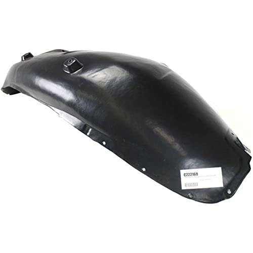 Image of FitParts Compatible with Chrysler 300 2005-2010 Front Right Fender Liner | Passenger Side, Sedan /Wagon, Plastic, Ready to Install, OEM 5065502AC, CH1251128