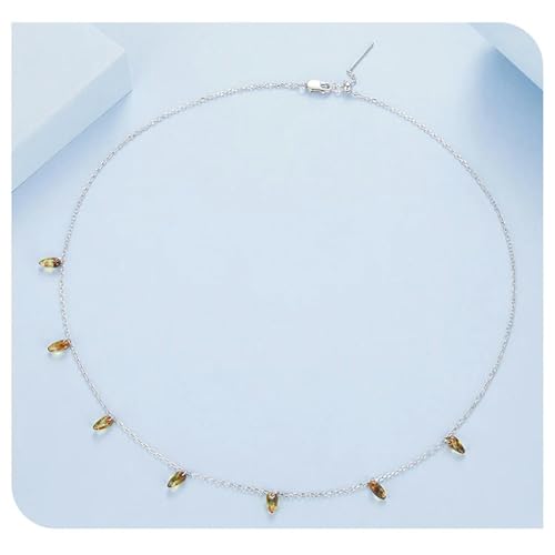 Collier en argent 925 contre les irritations perles ambre - 2