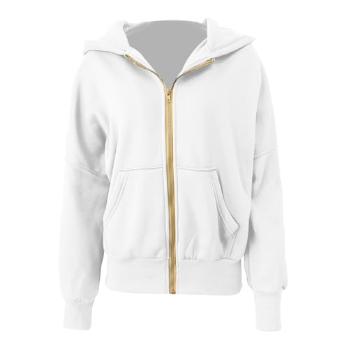 Sudadera informal con capucha mujer abrigada para combatir el frío con comodidad 3