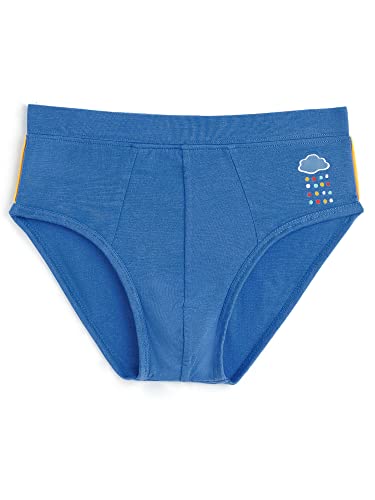Image of XY Life Scribbles Modal Briefs for Boys, Relaxed Fit, Solid