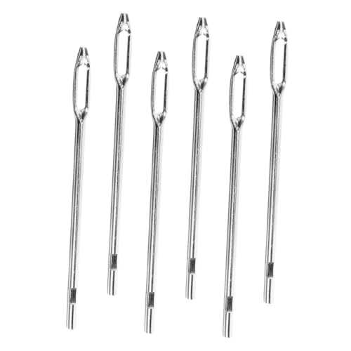 Hemoton 6Pcs Tire Repair Kit with Handle Needles Auto Repair Tools for Cars Motorcycles Compact Tire Plugging Equipment for Easy The Go Repairs