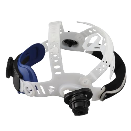 Máscara Soldadora de Soldadura Banda de Cabeza Ajustable Cinta Absorbente de Sudor Para El Oscurecimiento Automático Solar Accesorios Para El Casco de Soldadura(Blanco)