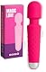 MySecretCase Sex Spielzeug für die Frau - Vibrator Sexspielzeug für Paare, Klitoris Massage Sex toys für Frauen, Magic Wand Stimulator für Sie, Mini Massagestab für Damen Paarvibrator Sextoy (Fuchsia)