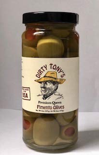 Dirty Tony's Aceitunas Premium Queen Pimento
