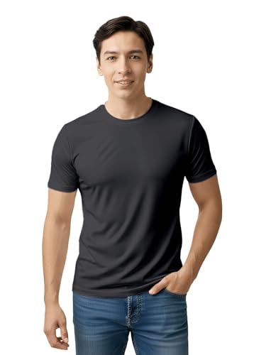 Image of Gym T Shirts for Men Workout | Sports Tshirt for Man | Running Mens T-Shirts | Polyester Men's T Shirt | Quick Dry fit Training Active Wear | Badminton Football Jersey Tshirts