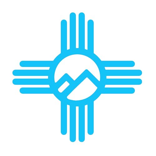 Imagnt Studio Vinyl Decal Zia Sign Native American, Indian, New Mexico