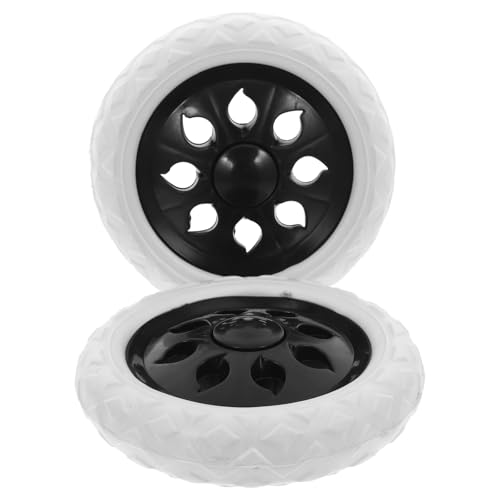 TOMETURE �V���b�s���O�J�[�g�����p�z�C�[�� �ω׏dPU�f�ސ� �K�i�Ή����[�����O�J�[�g�p �ԗփA�b�v�O���[�h�p 2�Z�b�g