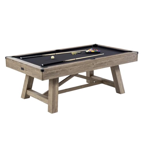 Image of Barrington Billiards Drop Pocket Pool Table with Complete Accessory Set