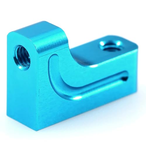 Fixation Servo Rigide Tamiya XV01 TB03 : Support Métal pour Servo de Direction - 5
