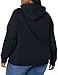 Amazon Essentials Women's Regular-Fit Fleece Pullover Hoodie (Available in Plus Size), Black, 1X