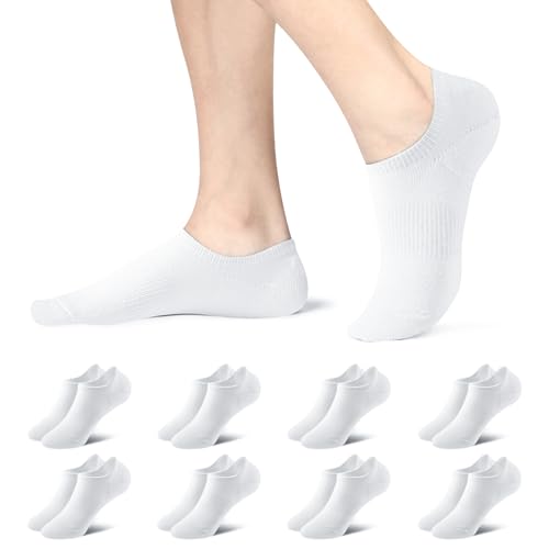 Chaussettes basses homme femme lot de 8 paires de soquettes de sport